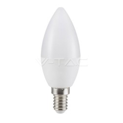 7W Led candle E14 Cool White