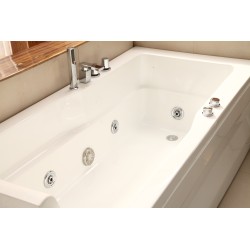 A039 Vasca Idromassaggio da interno rettangolare 1 posto 170x70x53cm