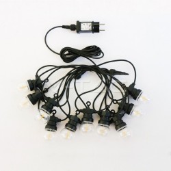 Solar chain 10 led lamps Warm White
