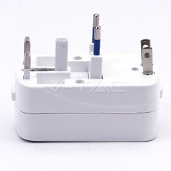 Adattatore universale da viaggio con porte USB 2A