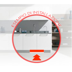 Osmosis Purifier Direct Production 60 lt/h under base SB60 Made in Italy