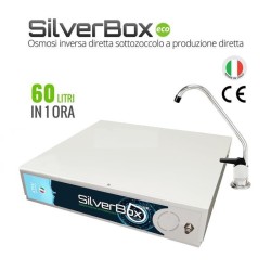 Depuratore Osmosi Sottozoccolo Produzione Diretta 60 lt/h SilverBox Eco
