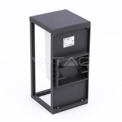 2W Led Solar outdoor ceiling light SAMSUNG Chip Gray Body Warm White