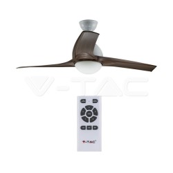 15W 3in1 LED Ceiling fan RF control 3 blades Brown motor 35W DC