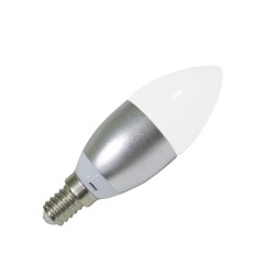 6W LED Lamp Candle E14 Warm White