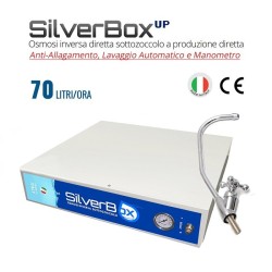 Depuratore Osmosi Sottozoccolo Produzione Diretta 70 lt/h SilverBox Up
