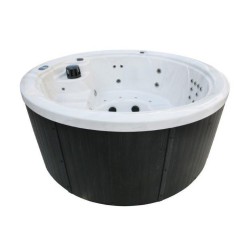 Minipiscina idromassaggio circolare da esterno 5 posti D 208 x H 97cm