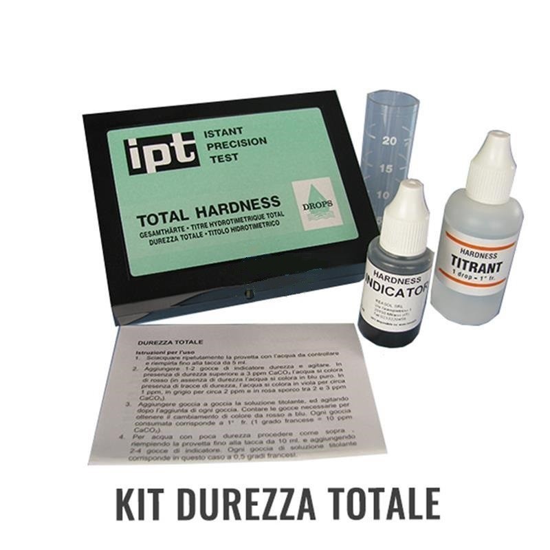Kit IPT Test Misurazione Durezza Totale Acqua