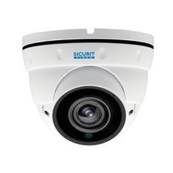 SICURIT 4in1 Motorized Variofocal Dome Camera - Full HD TAHDD2000IRZM4