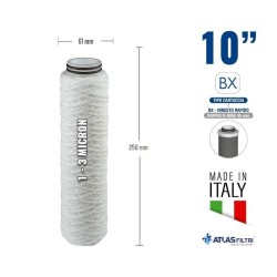 Filtro Atlas FA 10" BX 1 - 3 MCR - Cartuccia Filo Avvolto RA5115206