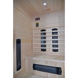 200LW Infrared Sauna 2 seats 120x100x190cm