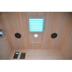 B02 Infrared Sauna 2 seats 120x120x190cm